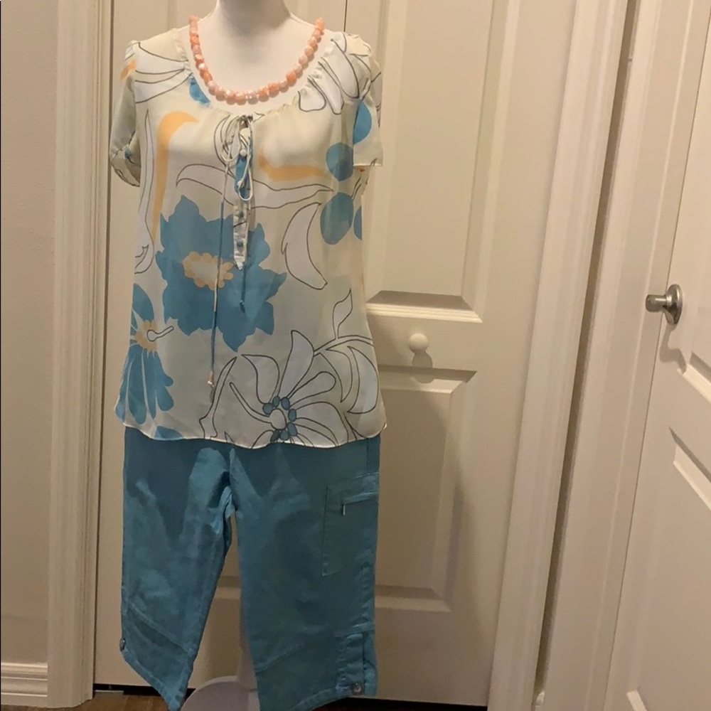 💥 French Dressing Capri Set - size 10